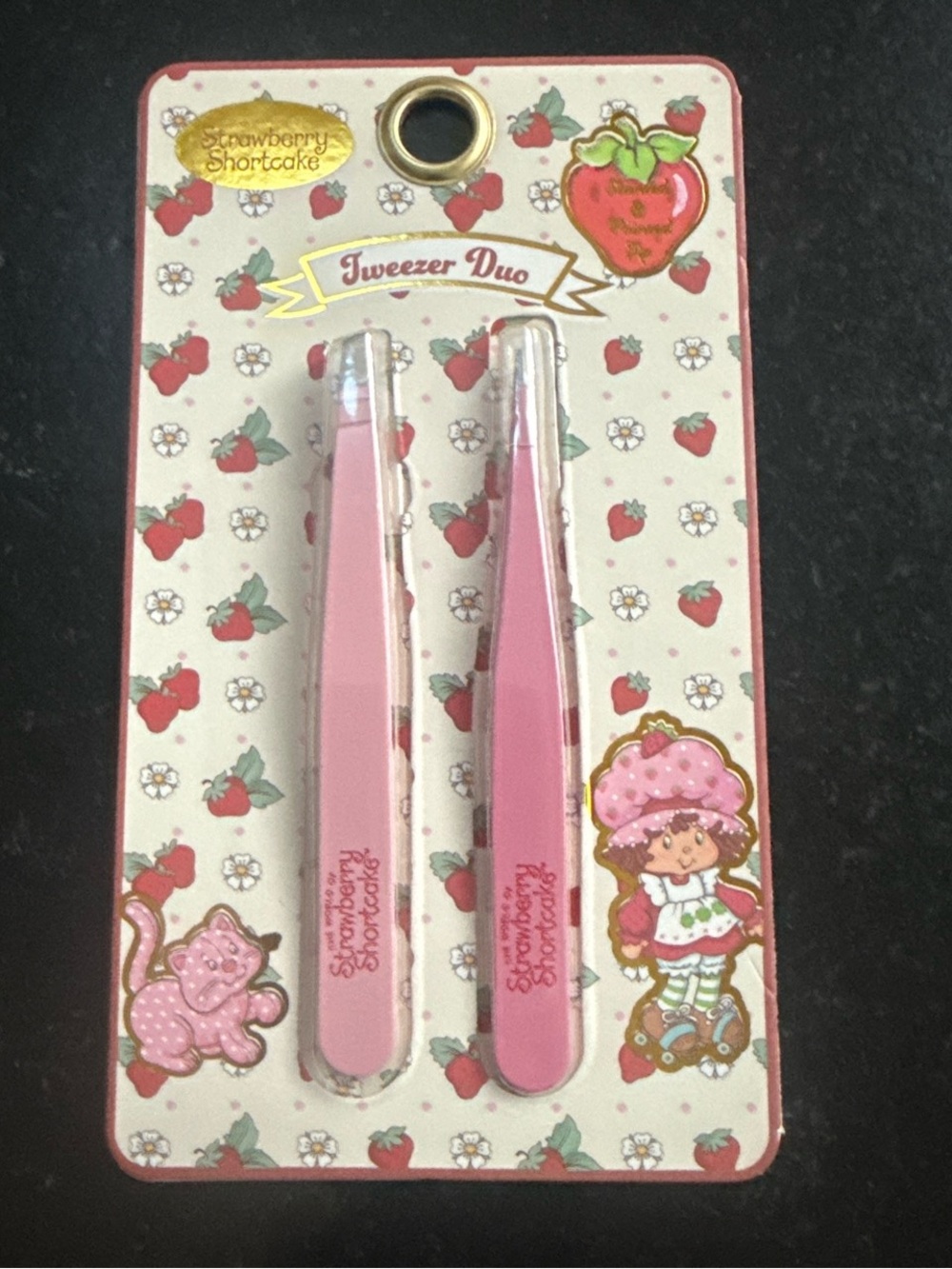Tweezers Duo strawberry shortcake